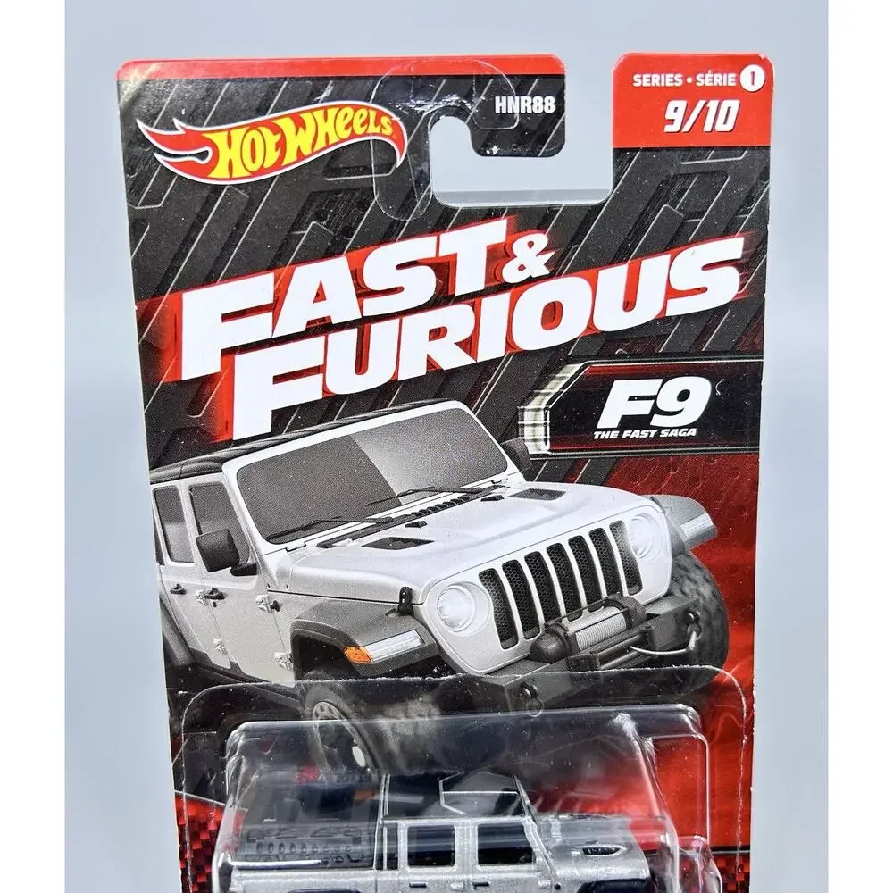 Hot Wheels '20 JEEP Gladiator Fast & Furious F9 Silver 9/10 Diecast 1:64 Mattel